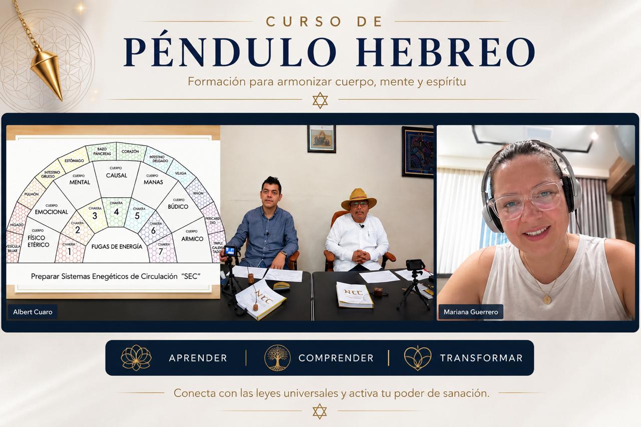 Mariana Guerrero en curso de Péndulo Hebreo